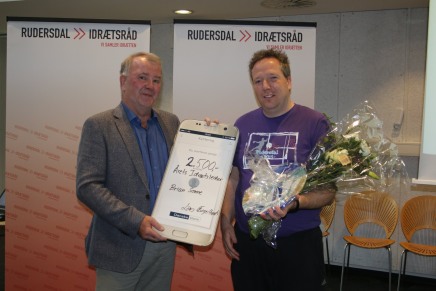 Brian Sonne Steffensen kåret til årets Idrætsleder i Rudersdal Kommune 