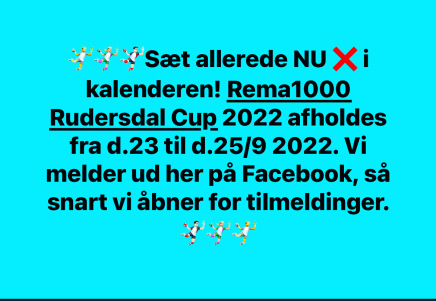 Rudersdal Cup